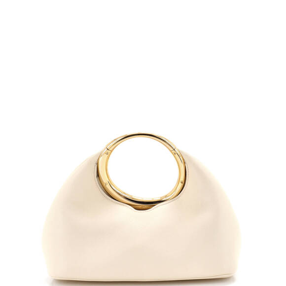 Jacquemus Small Calino Ring Bag Leather